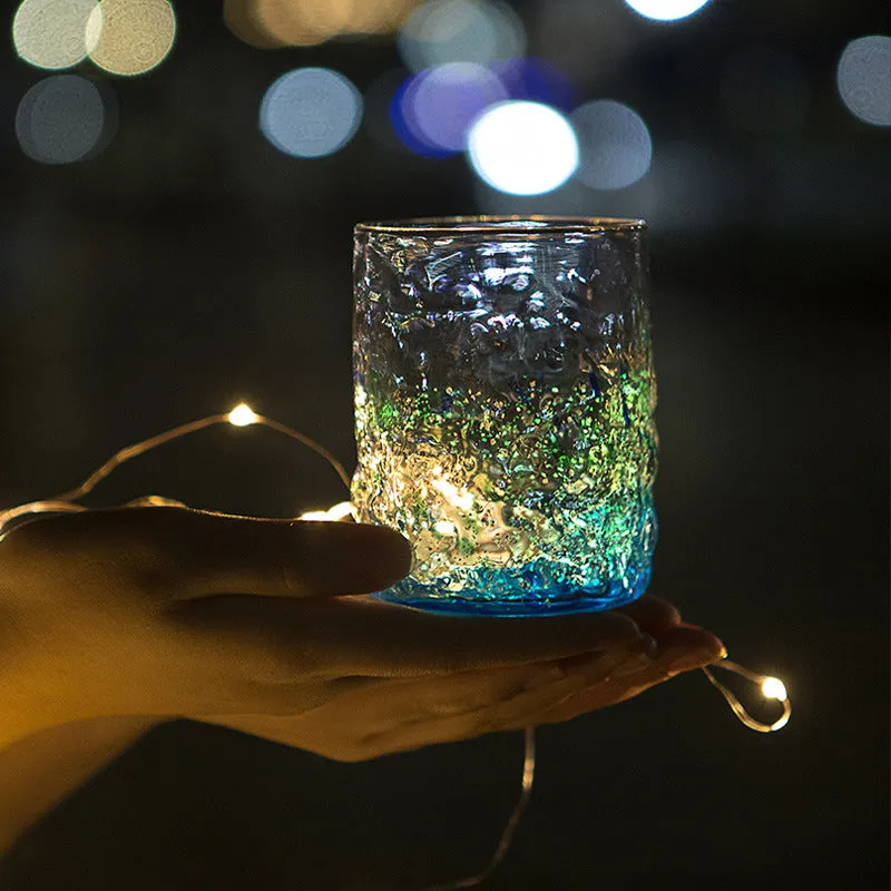 Misuno Handcrafted Starry Night Glow Glass