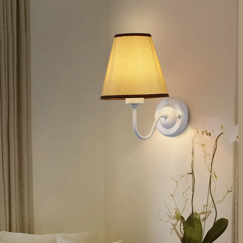 Modern E27 Indoor Wall Lamp for Living Room (Bulb Not Included)