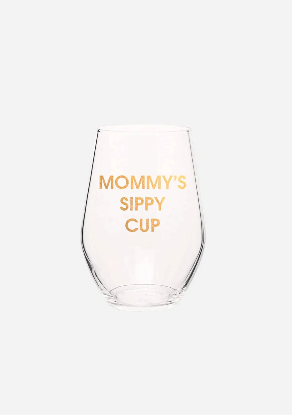 Mommy's Sippy Cup Wine Glass