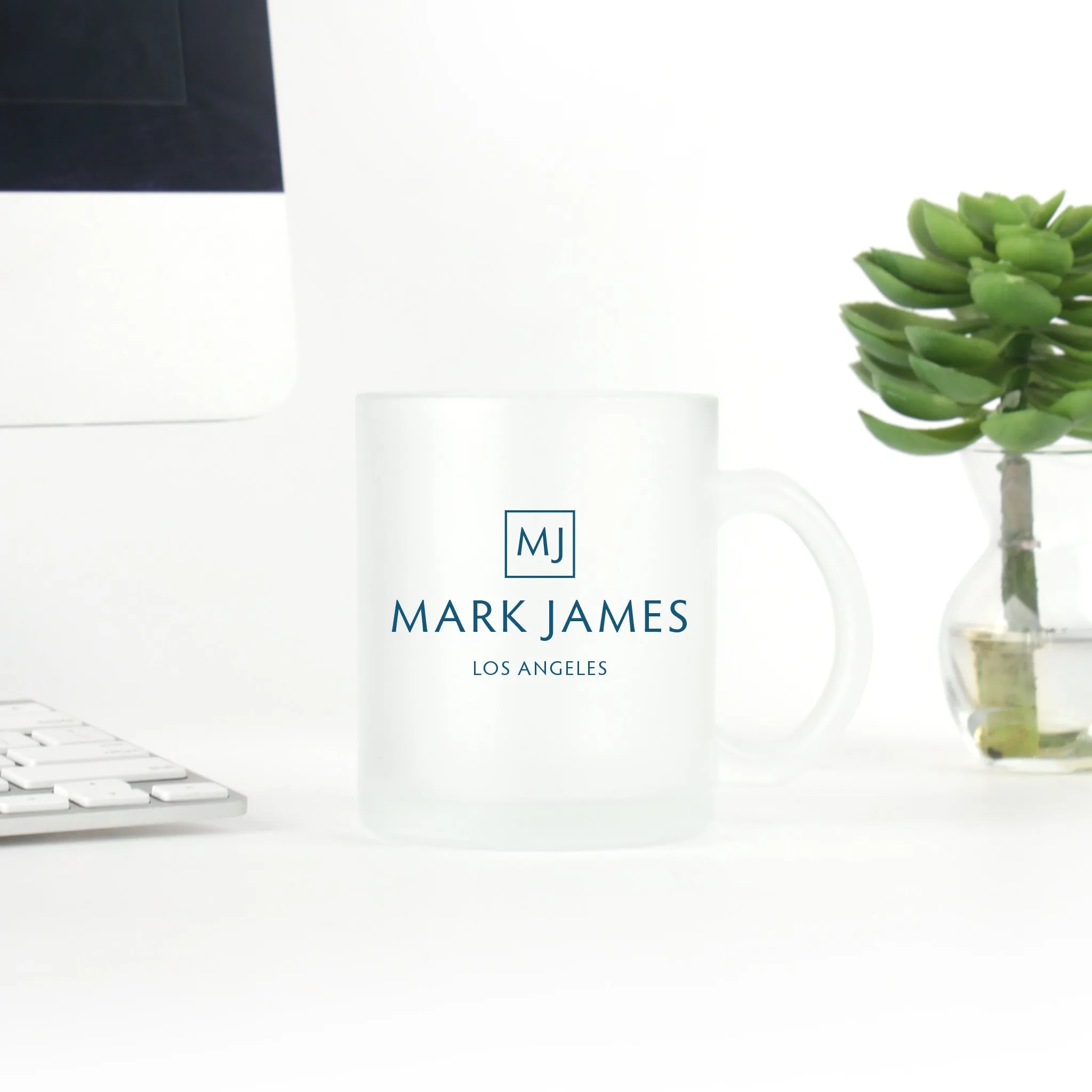 Monogram and Name Mug