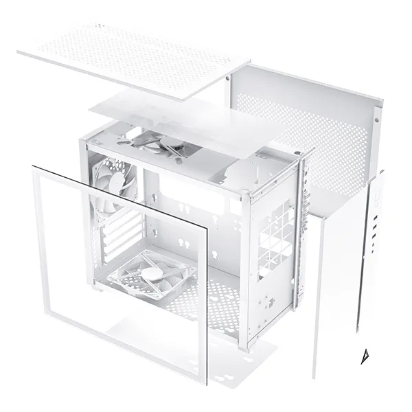 MONTECH SKY ONE MINI WHITE Mini-ITX Case