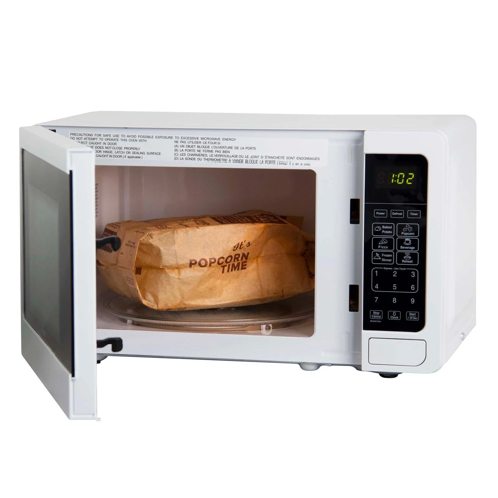 MT7V0W Avanti Countertop Microwave Oven, 0.7 cu. ft. - White / 0.7 cu. ft.