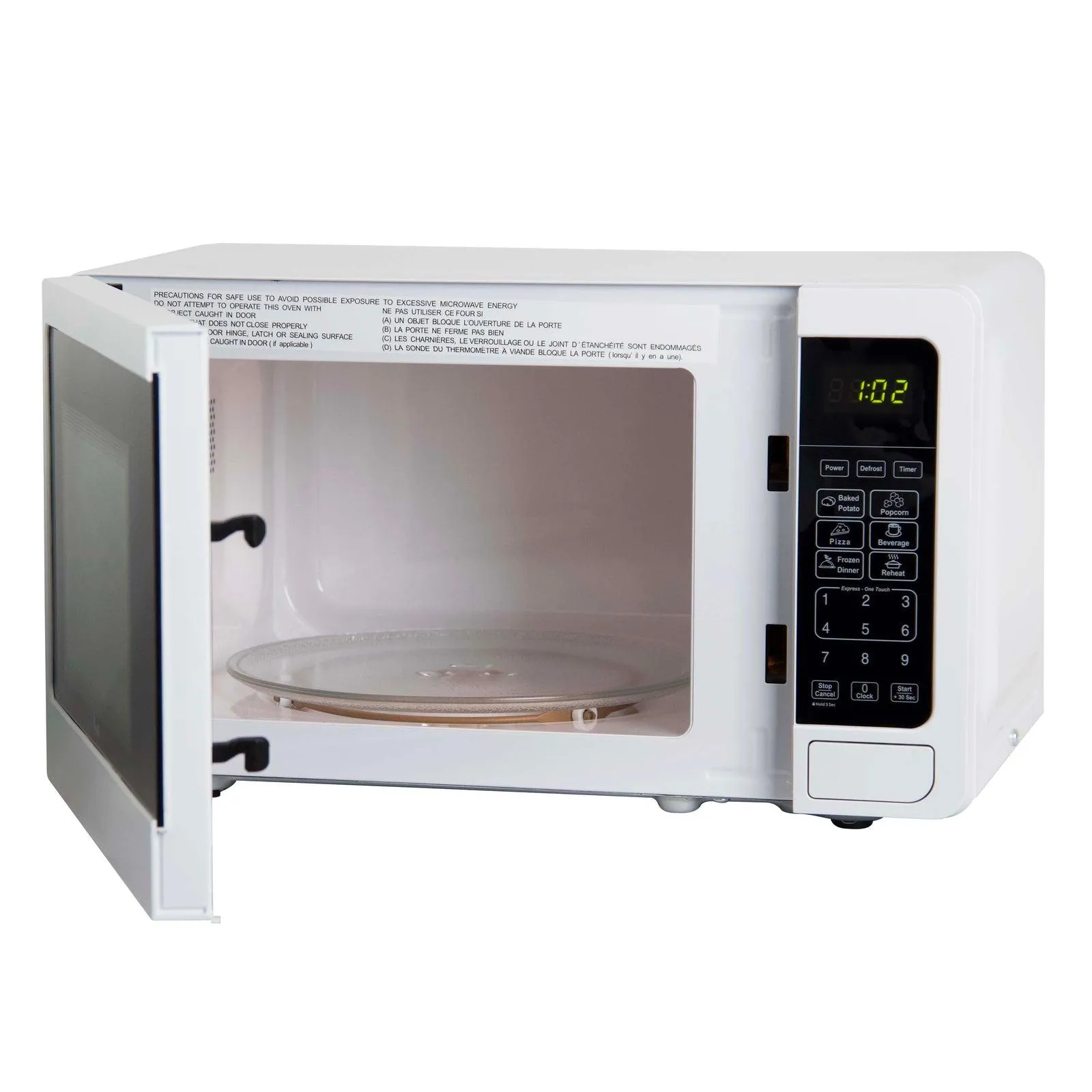 MT7V0W Avanti Countertop Microwave Oven, 0.7 cu. ft. - White / 0.7 cu. ft.