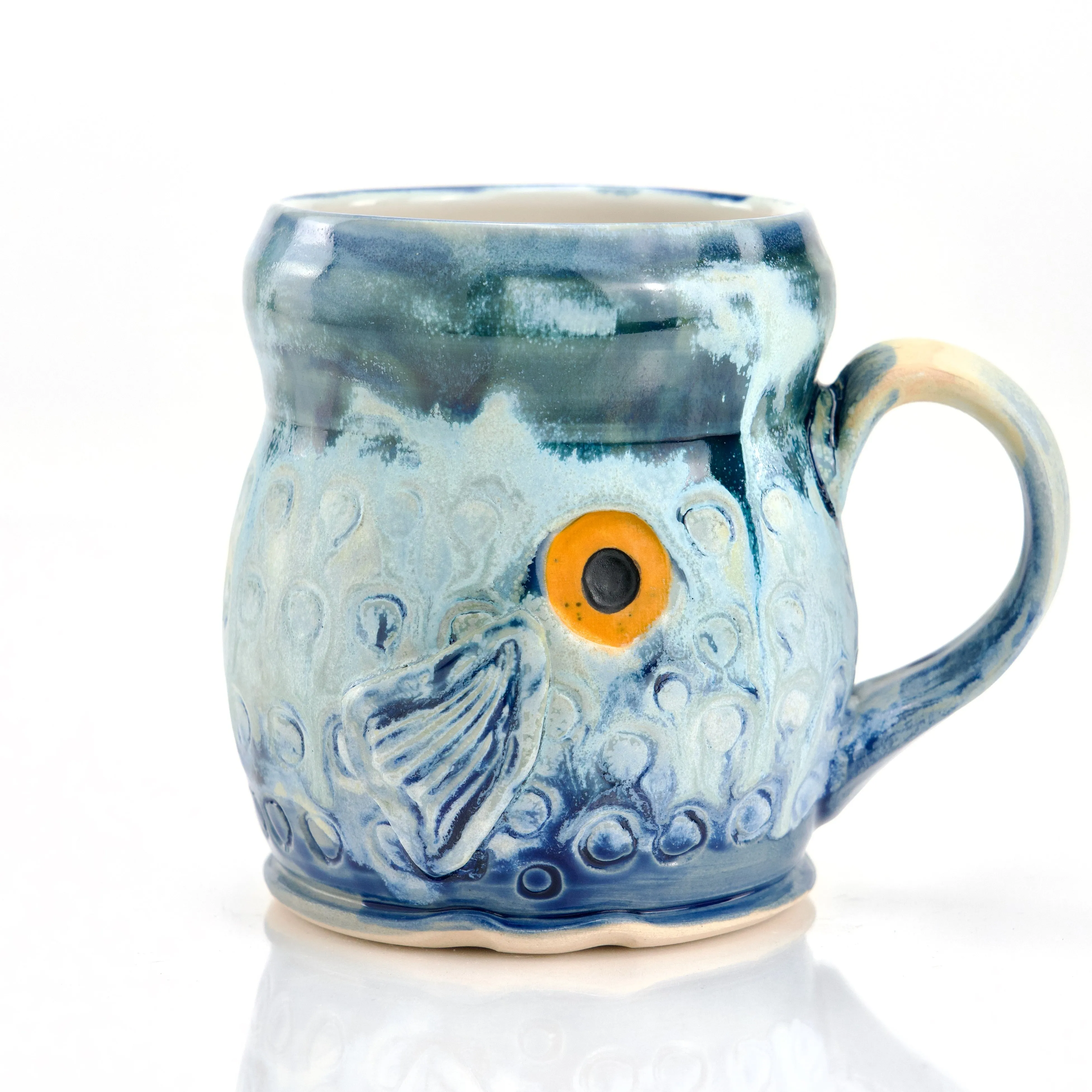 Mug 16 oz - Blue Ocean Fish Mug