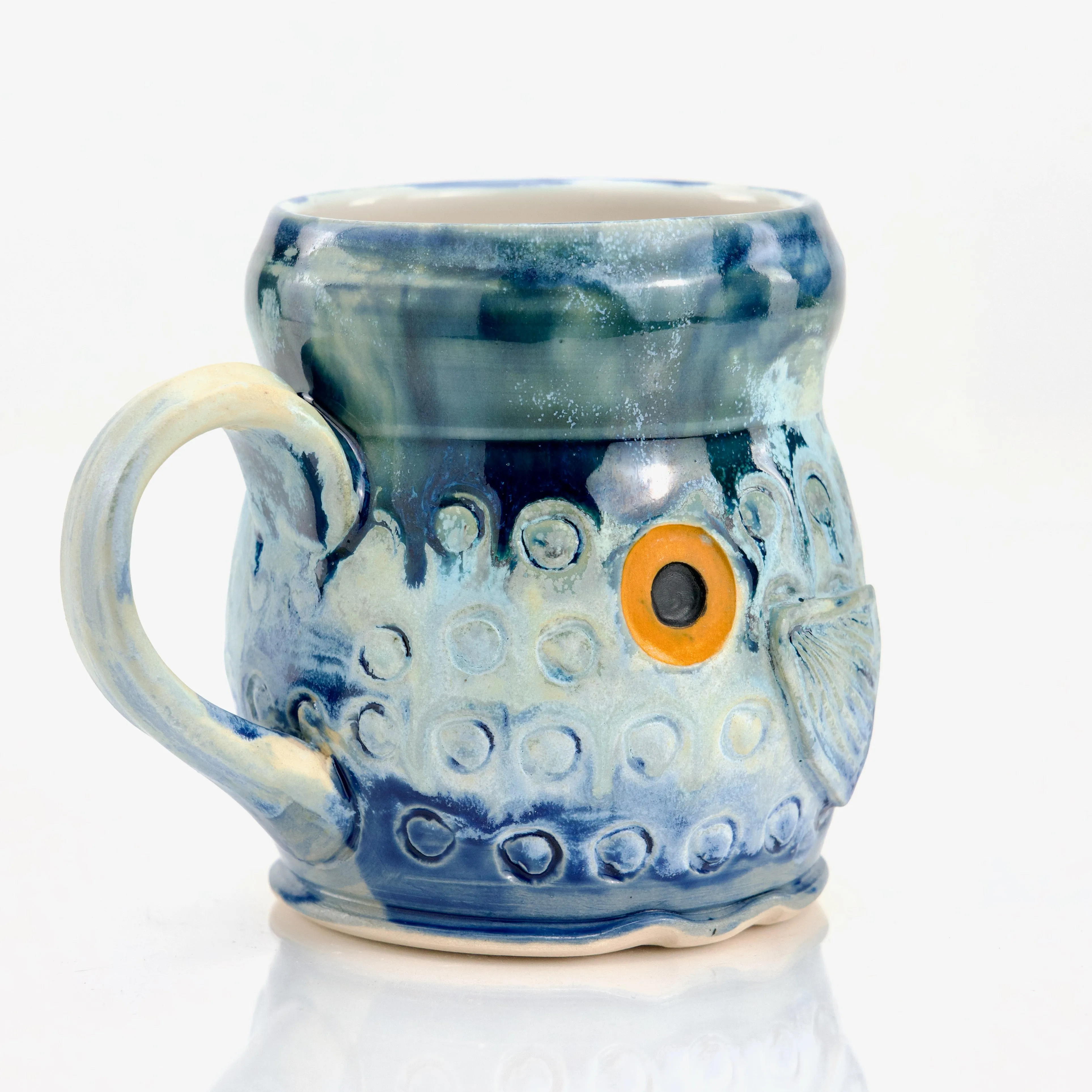 Mug 16 oz - Blue Ocean Fish Mug