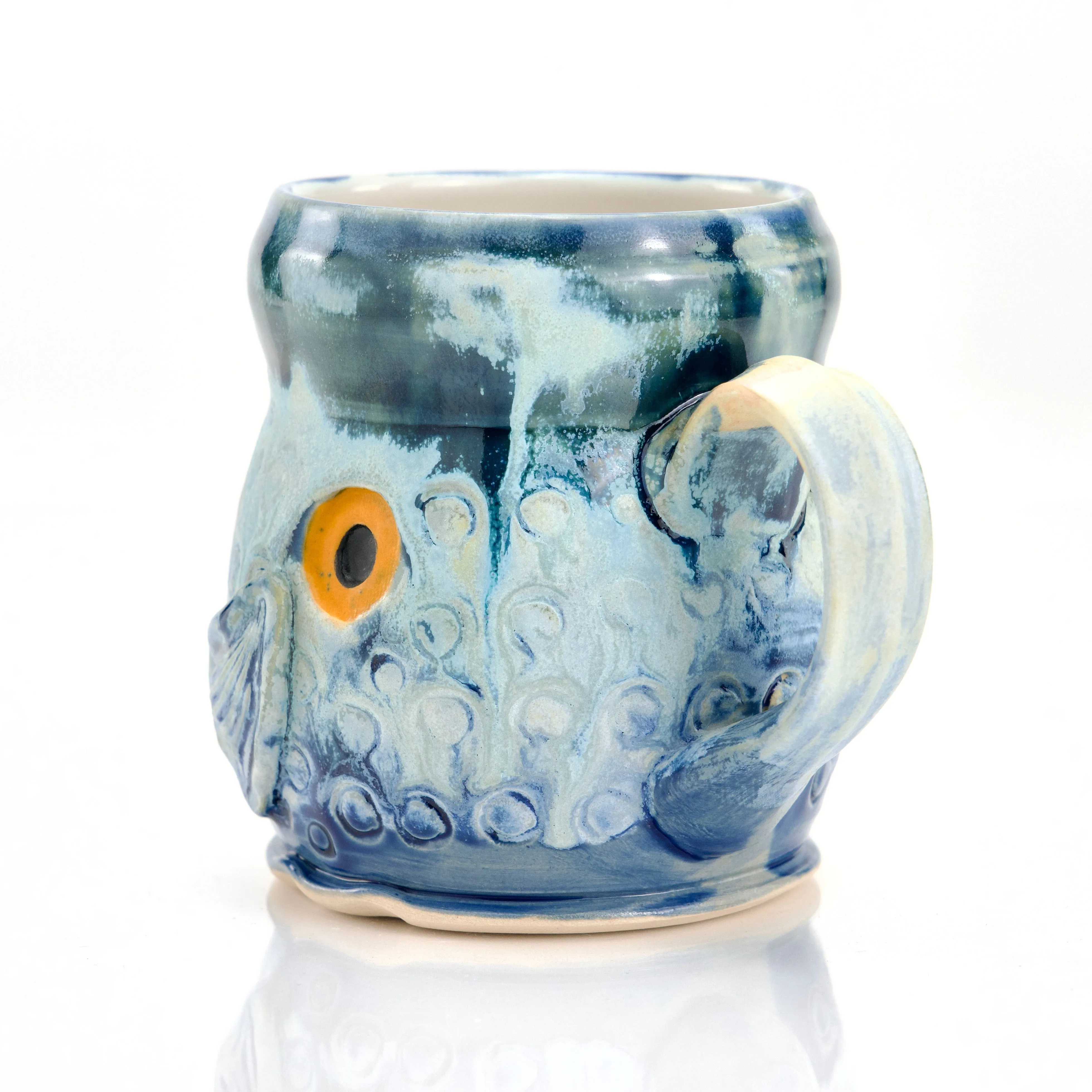 Mug 16 oz - Blue Ocean Fish Mug