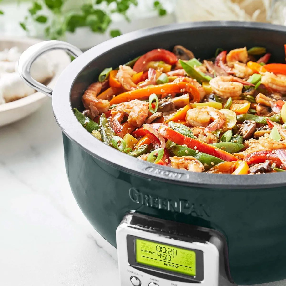 Multifunction Deep Electric Skillet | Ponderosa Pine