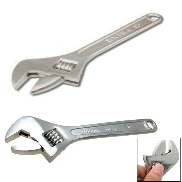 Multipurpose Adjustable Spanner wrench - 8 inch