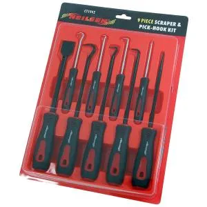 Neilsen CT1942 Pick And Hook Scraper Set 9pc