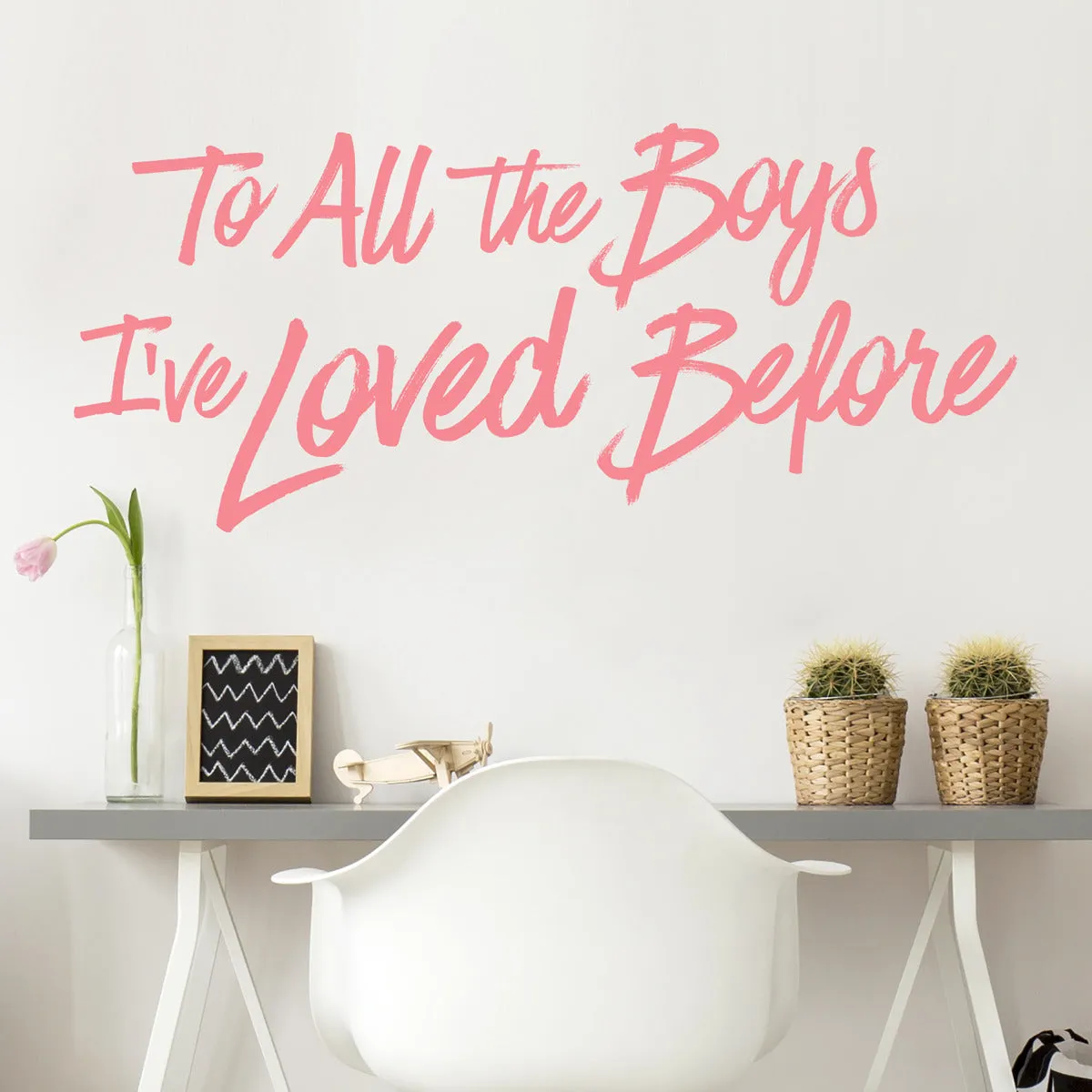 NETFLIX TO ALL THE BOYS I'VE LOVED BEFORE PEEL AND STICK WALL DECALS