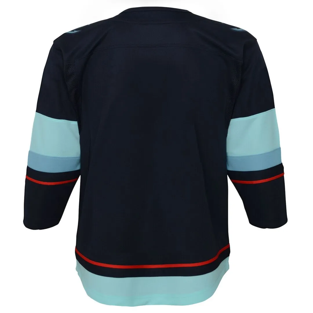 NHL Branded Toddler Seattle Kraken Premier Home Jersey