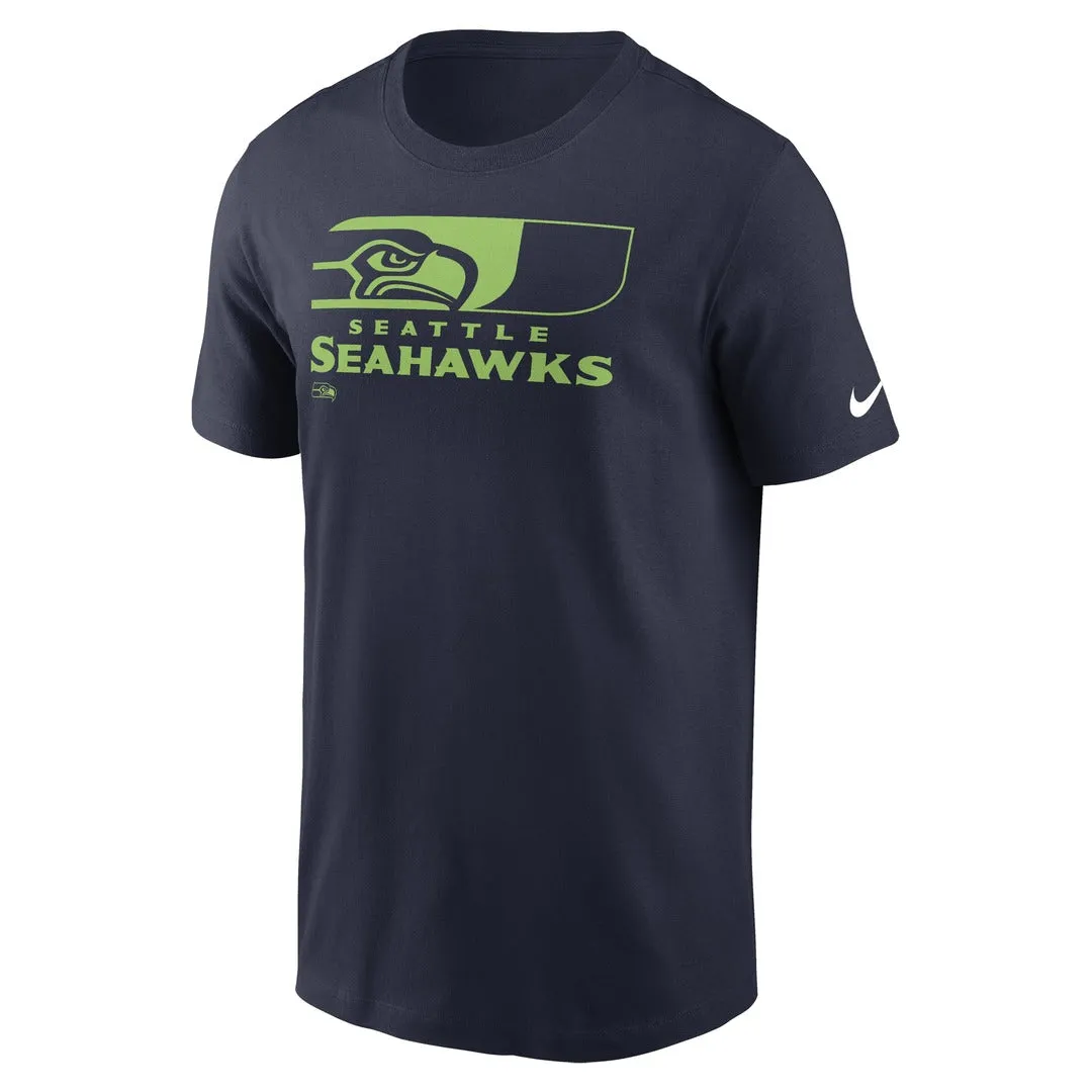 Nike Men's NFL Seattle Seahawks Cotton Logo T-Shirt