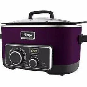 NINJA 4 IN 1 SLOW COOKER 6 QT- Purple  (MC900QEG)