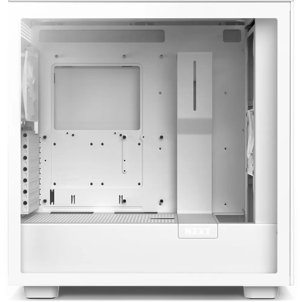 NZXT H7 FLOW Matte White 啞光白色 Tempered Glass ATX Case CM-H71FW-01