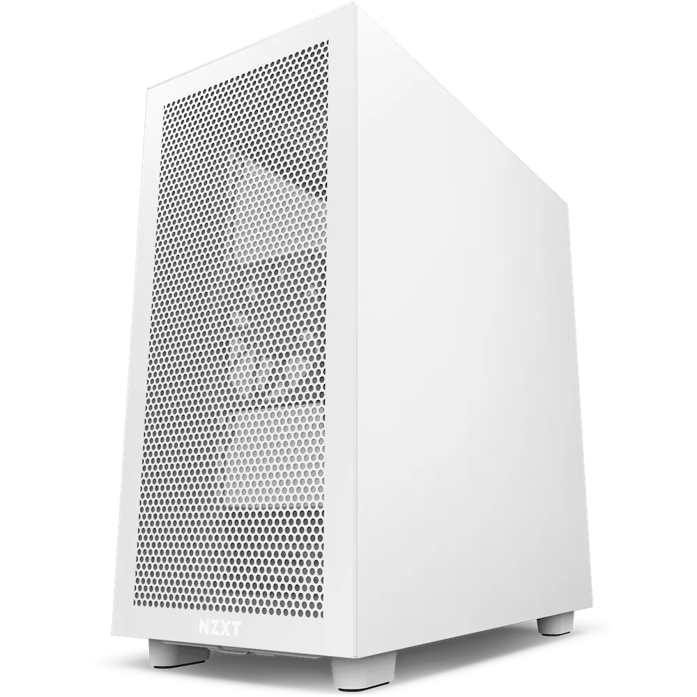 NZXT H7 FLOW Matte White 啞光白色 Tempered Glass ATX Case CM-H71FW-01