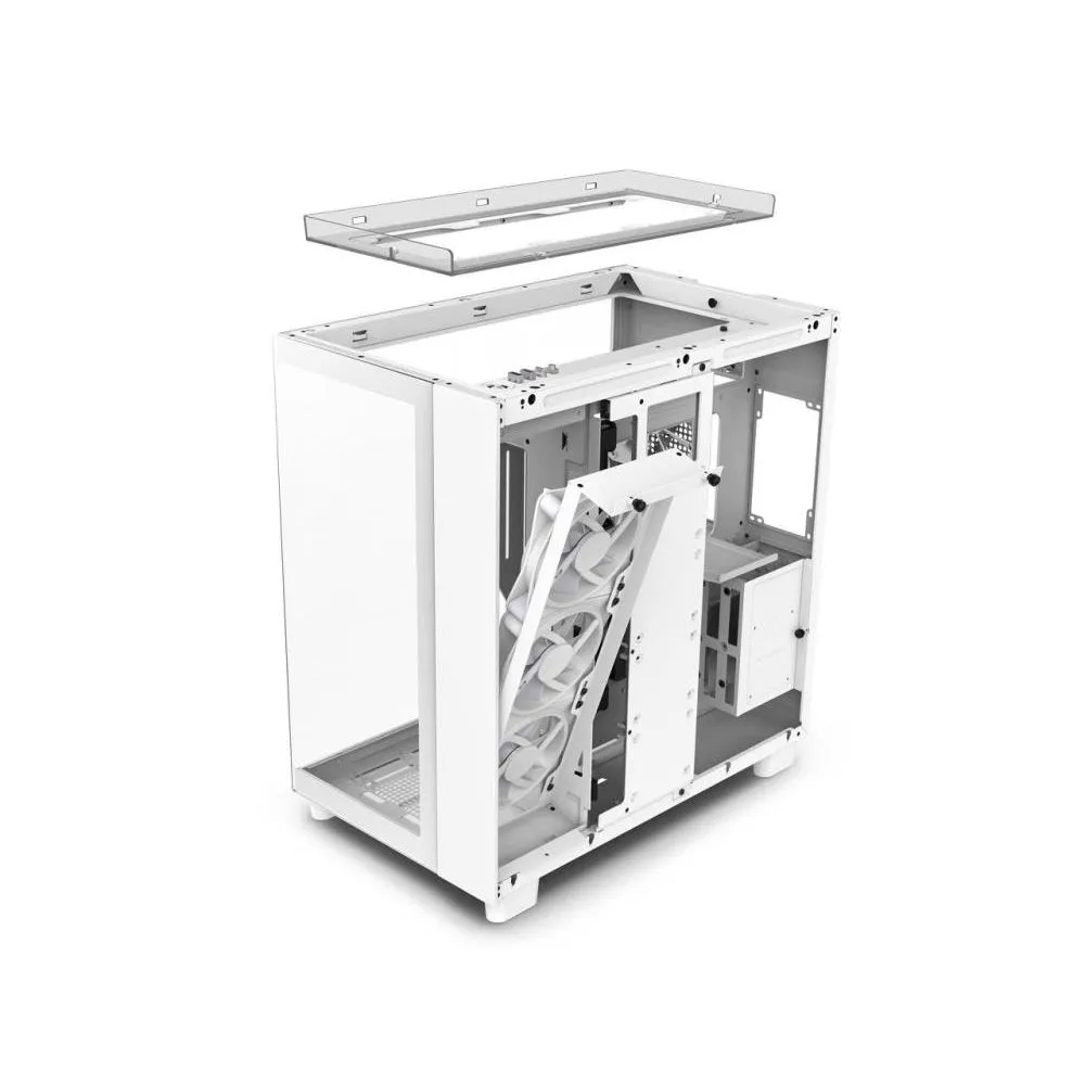 NZXT PC Case H9 Elite ARGB White