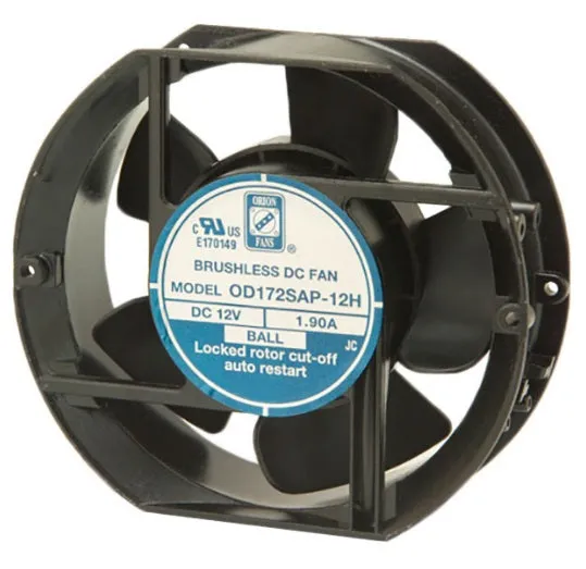 OD172SAP-24HHB, DC FAN 151mm sq X 51mm 24VDC, 323CFM