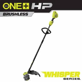 Open Box -  RYOBI ONE  HP 18V Brushless Whisper Series 15 in. Cordless Battery String Trimmer (Tool Only)