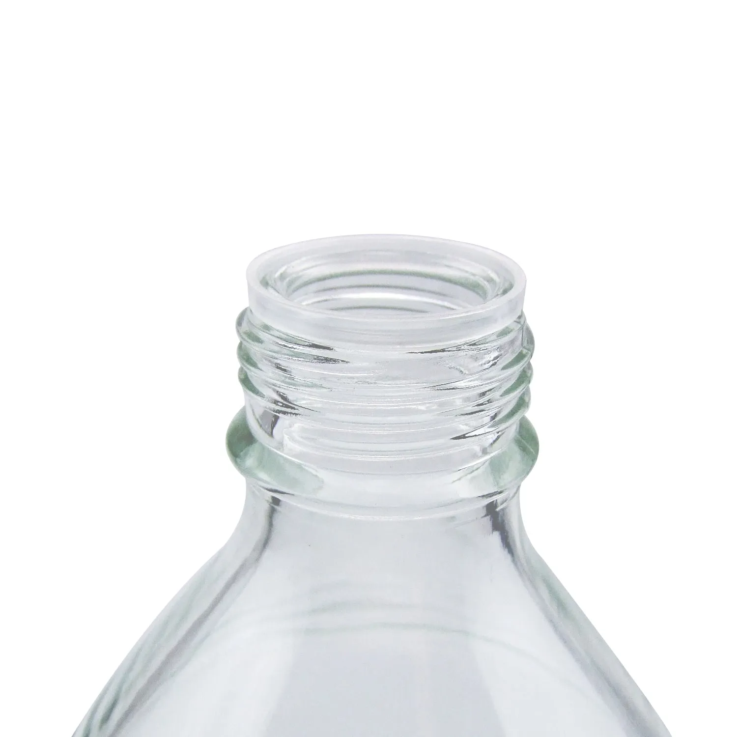 PACKING BRO Laboratory Glass Bottles with PP Screw Cap GL45, 500ML/1 L