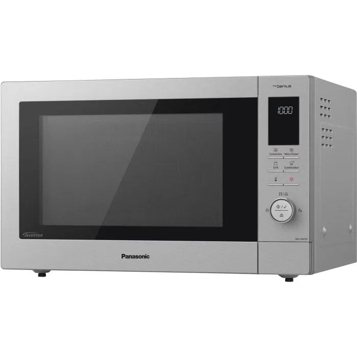 Panasonic NN-CD87KSBPQ 34L Slimline Combination Microwave Oven, Stainless Steel