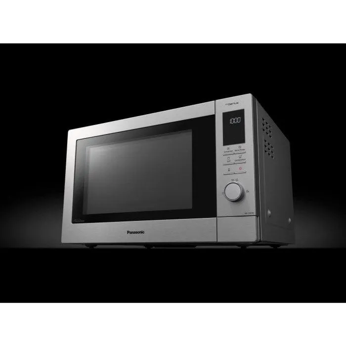 Panasonic NN-CD87KSBPQ 34L Slimline Combination Microwave Oven, Stainless Steel