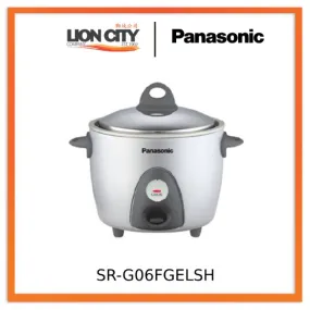 Panasonic SR-G06FGELSH 0.6L Conventional Rice Cooker (Silver)