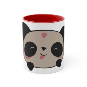 Panda Accent Coffee Mug, 11oz