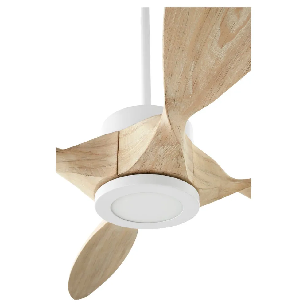 PAPILLON 80" WIFI CEILING FAN- WEATHERED GRAY/ STUDIO WHITE