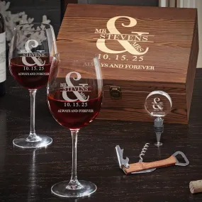 Personalized Wine Gift Set