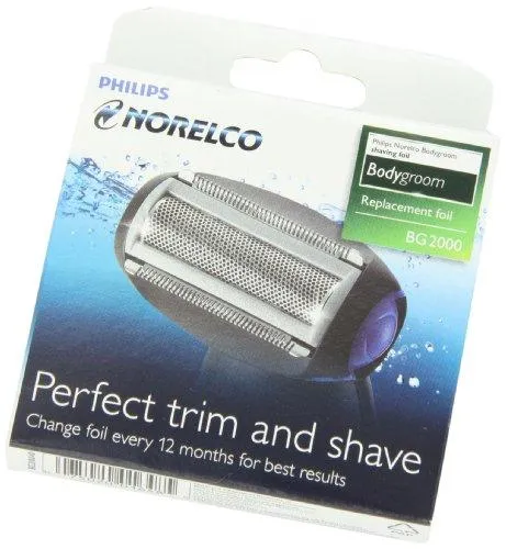 Philips Norelco Bodygroom Replacement Trimmer/Shaver Foil - BG2000