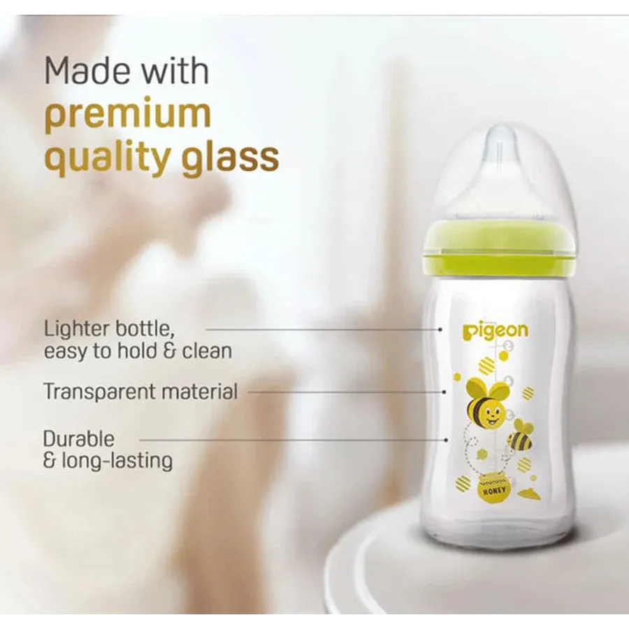 Pigeon Glass Bottle WN (Design) 160 ML