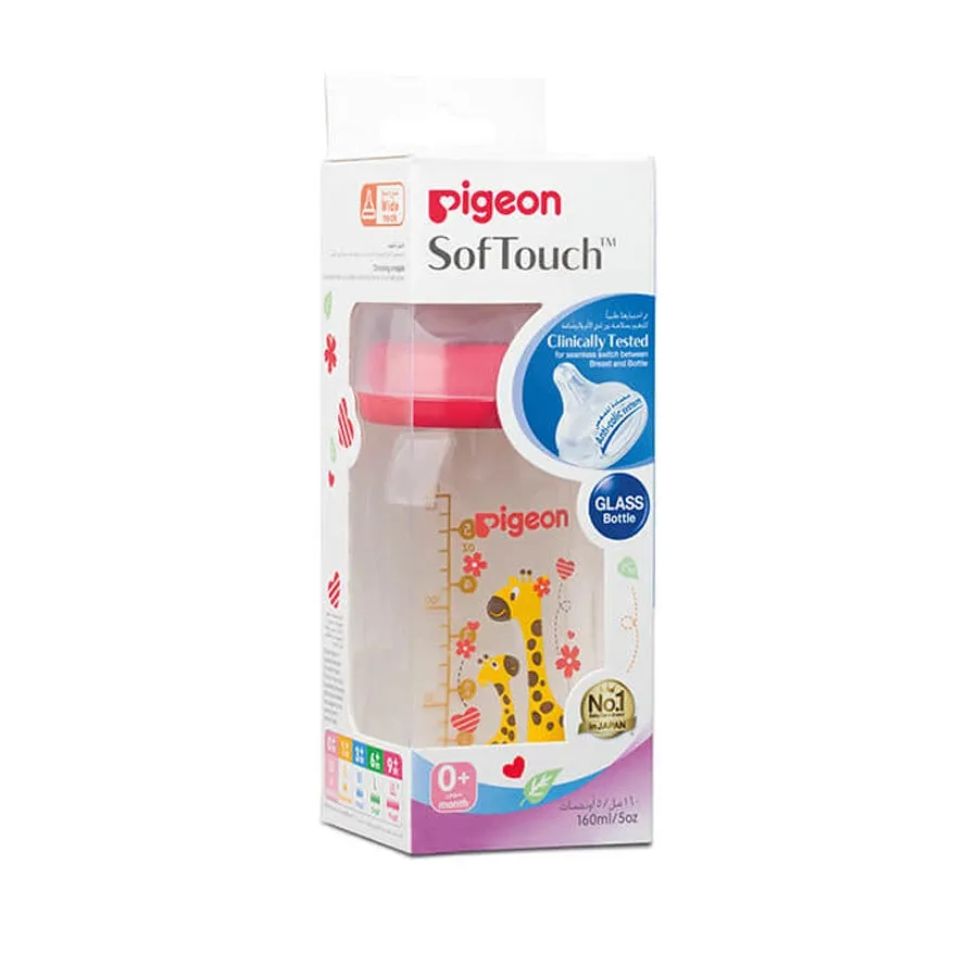 Pigeon Glass Bottle WN (Design) 160 ML