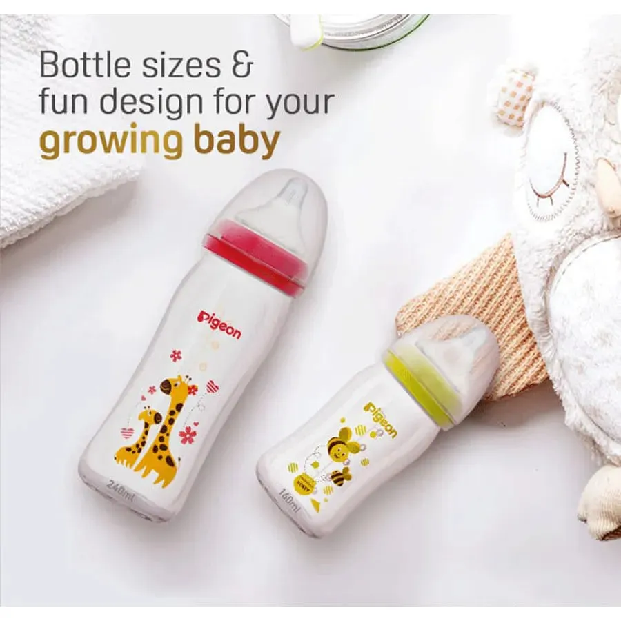 Pigeon Glass Bottle WN (Design) 160 ML