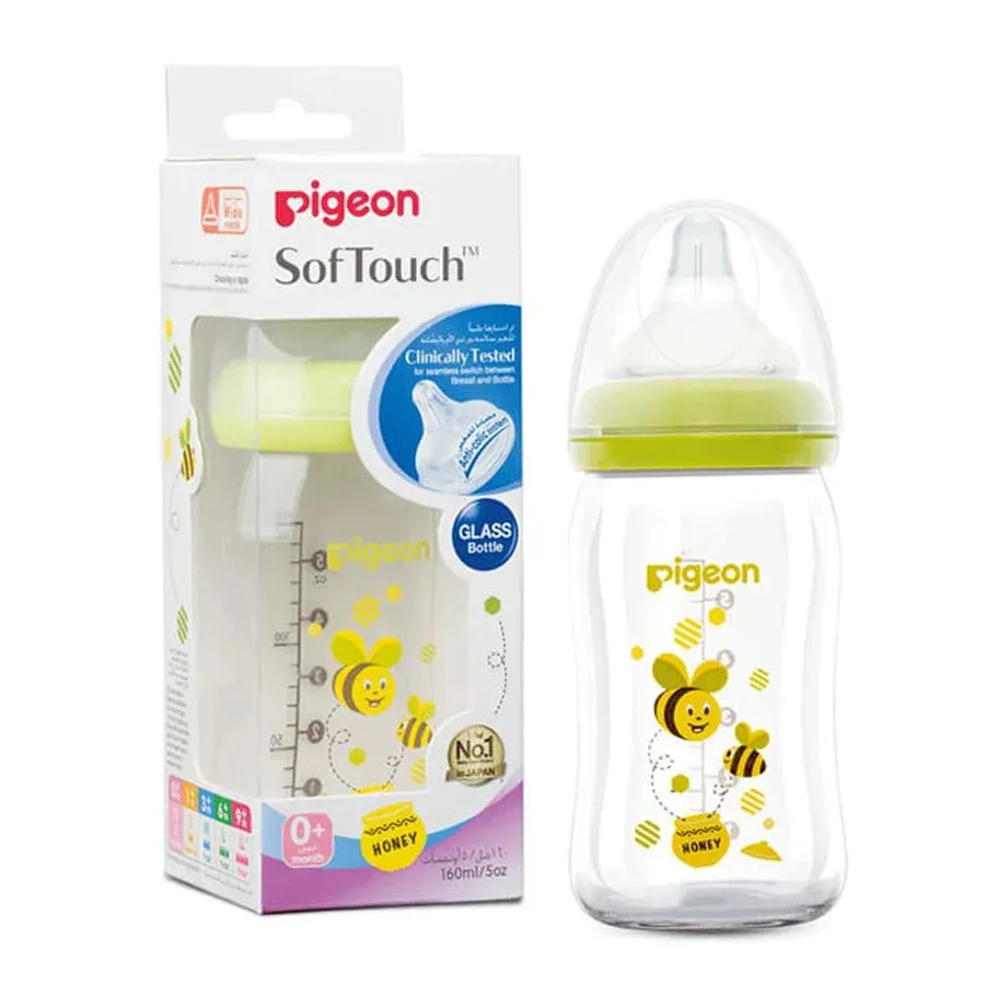 Pigeon Glass Bottle WN (Design) 160 ML