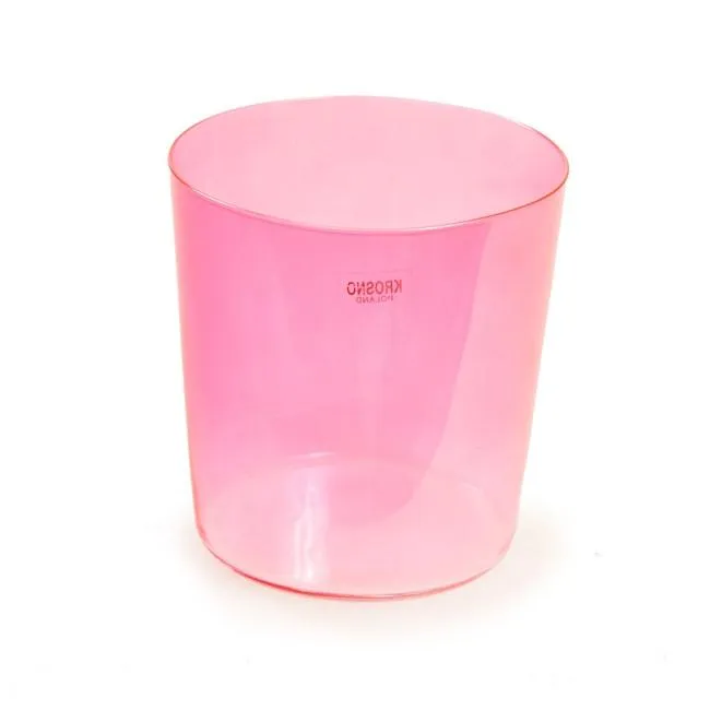 Pink Glass Cup Krosno (A D)