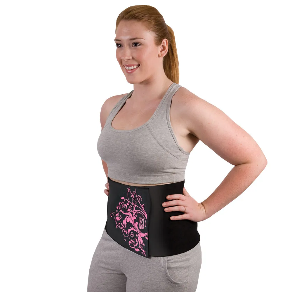 Pink Neoprene Waist Trimmer