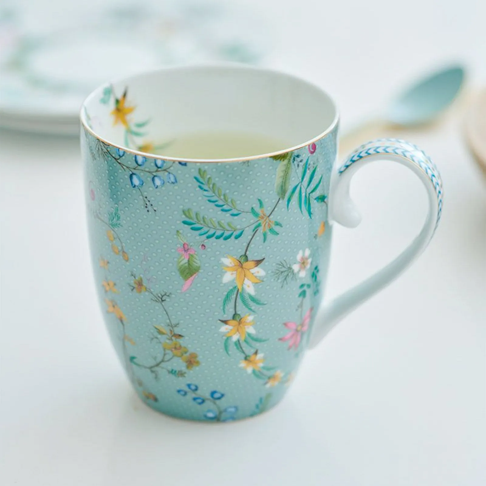 Pip Studio Jolie Flowers Mug - Blue