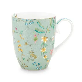 Pip Studio Jolie Flowers Mug - Blue