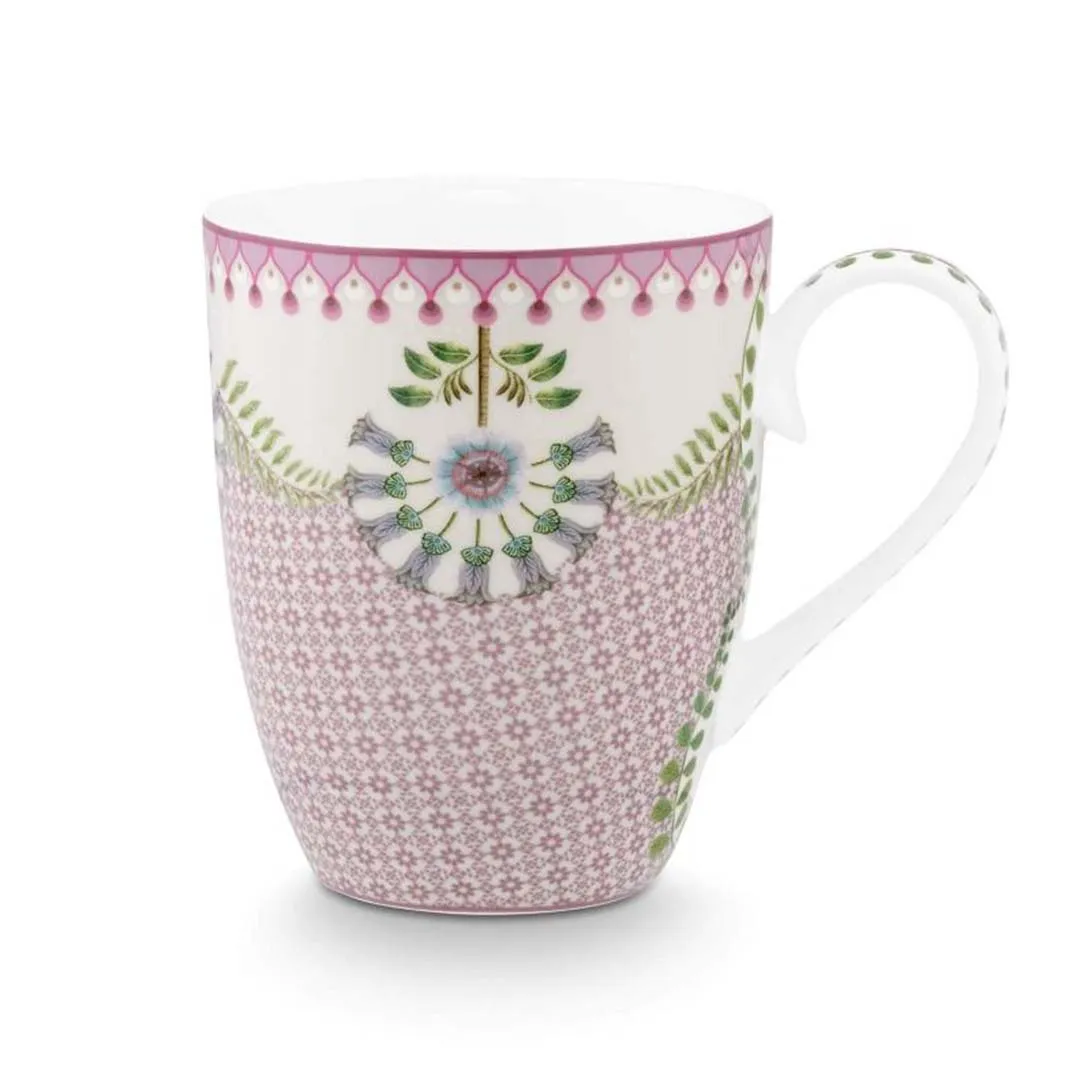 Pip Studio Lily & Lotus Tiles Mug - Lilac