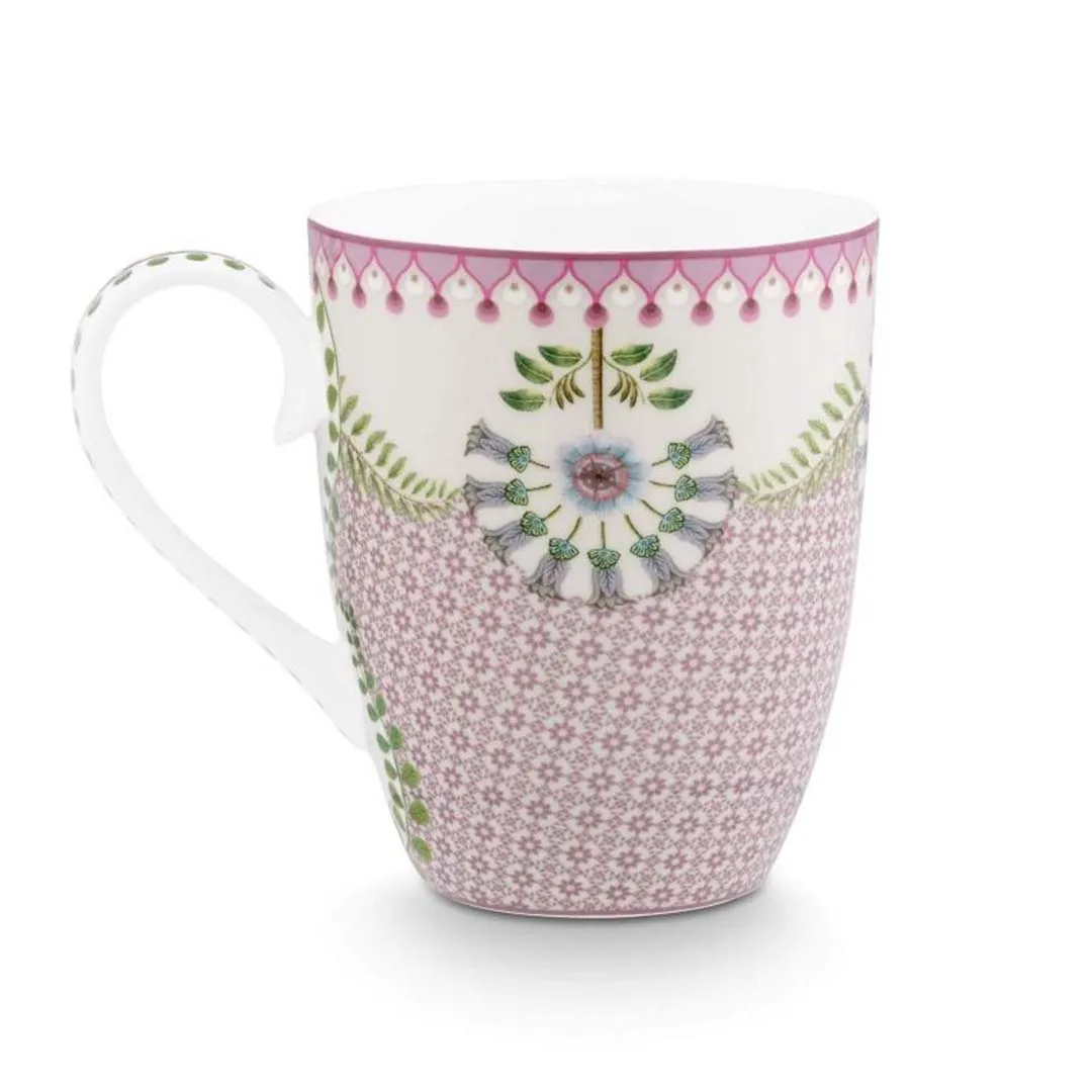 Pip Studio Lily & Lotus Tiles Mug - Lilac