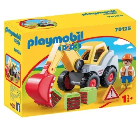 Playmobil 70125 - 1.2.3 Shovel Excavator