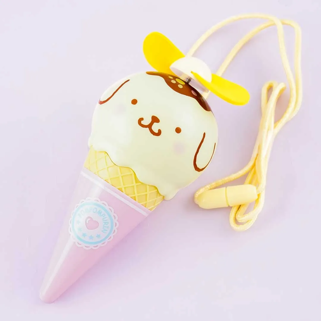 Pompompurin Ice Cream Handheld Fan