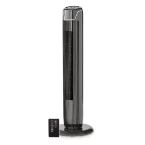 Portable 36" Black Tower & Desk Fan