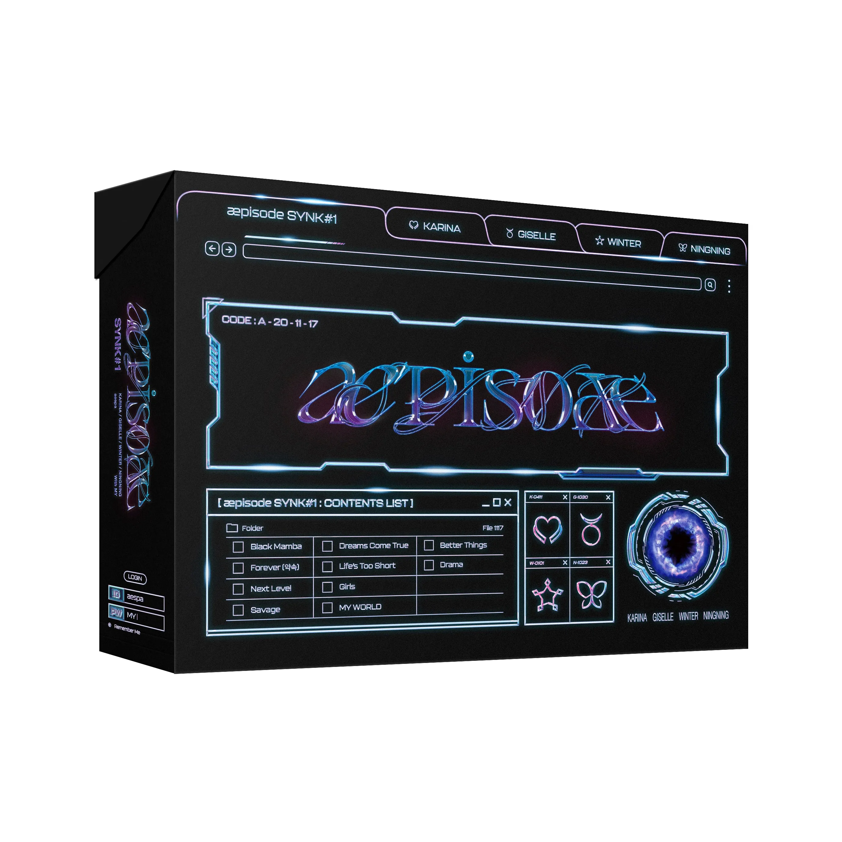 PRE-ORDER: aespa – aespa æpisode SYNK#1 DIGITAL CODE