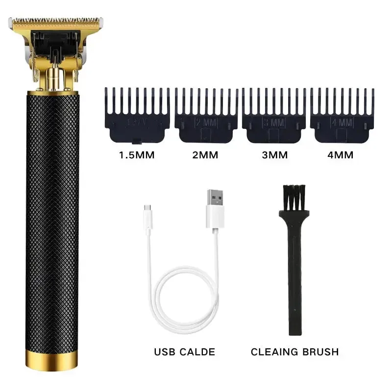 Professional USB Cordless Hair Clipper - Wireless Hair Trimmer