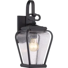 Province 1-Light Outdoor Lantern in Mystic Black