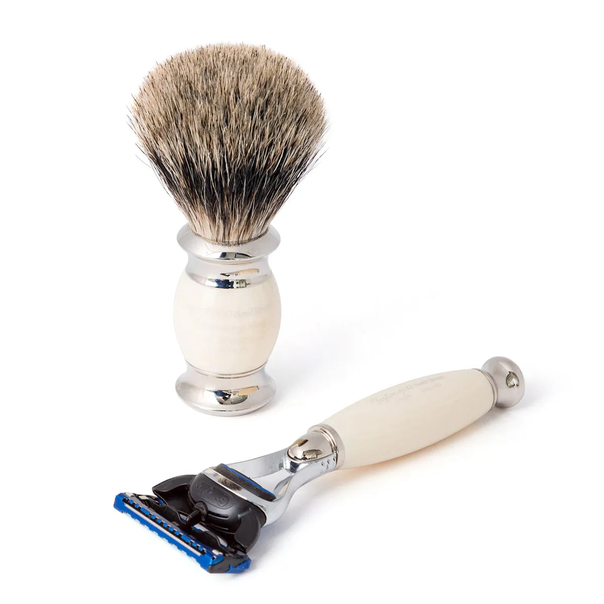 Pure Badger Fusion Edwardian Shaving Set