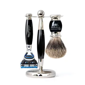 Pure Badger Fusion Edwardian Shaving Set