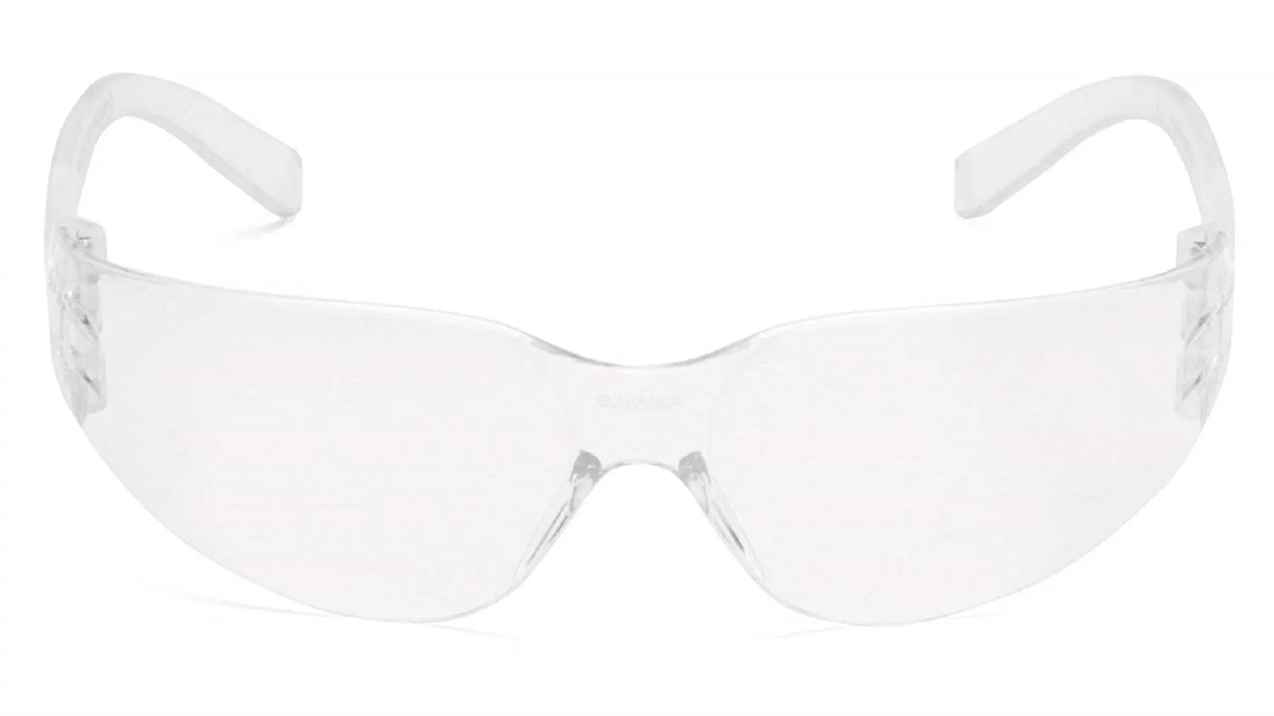 Pyramex Intruder Safety Glasses, Lightweight, Frameless Protection and Integrated Nosepiece, ANSI Z87.1