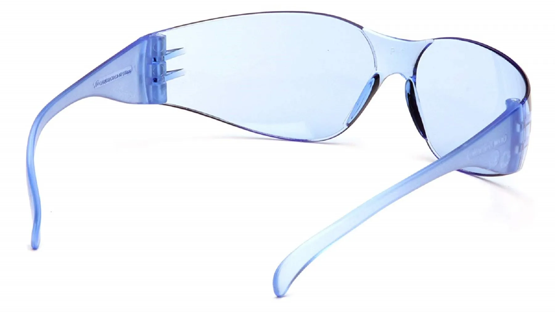 Pyramex Intruder Safety Glasses, Lightweight, Frameless Protection and Integrated Nosepiece, ANSI Z87.1